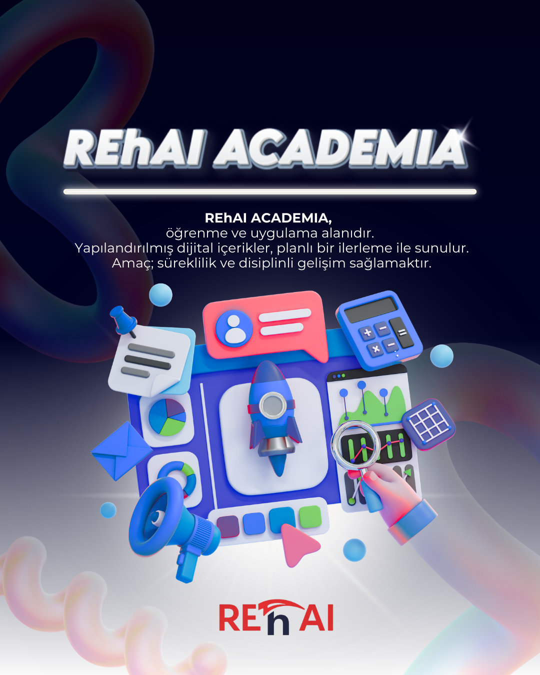 •	REhAI ACADEMIA — Online Akademik Eğitim ve Öğrenme Yönetimi